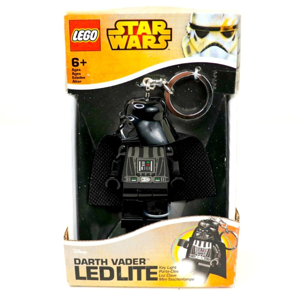 Lego Stars Wars Darth Vader LED LITE Key Light Minifigure Keychain